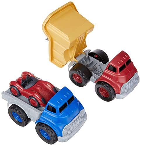 Green Toys Flatbed with Dump Truck