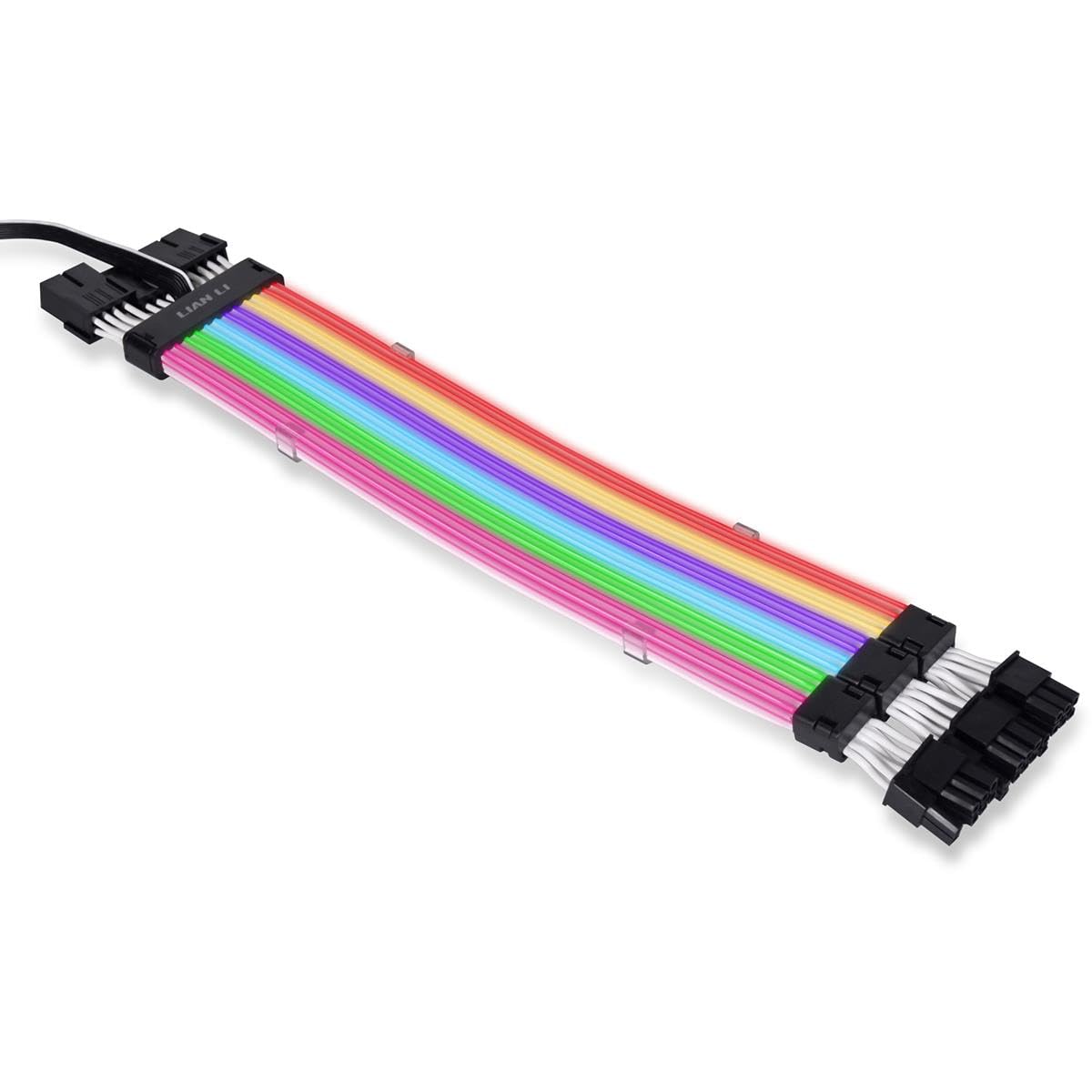 LIAN LI Strimer Plus V2 Triple 8 PIN GPU RTX 30 Series Extension RGB 300mm Cable