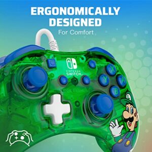 PDP Rock Candy Wired Controller for Nintendo Switch/ Lite/ OLED - Luigi Lime