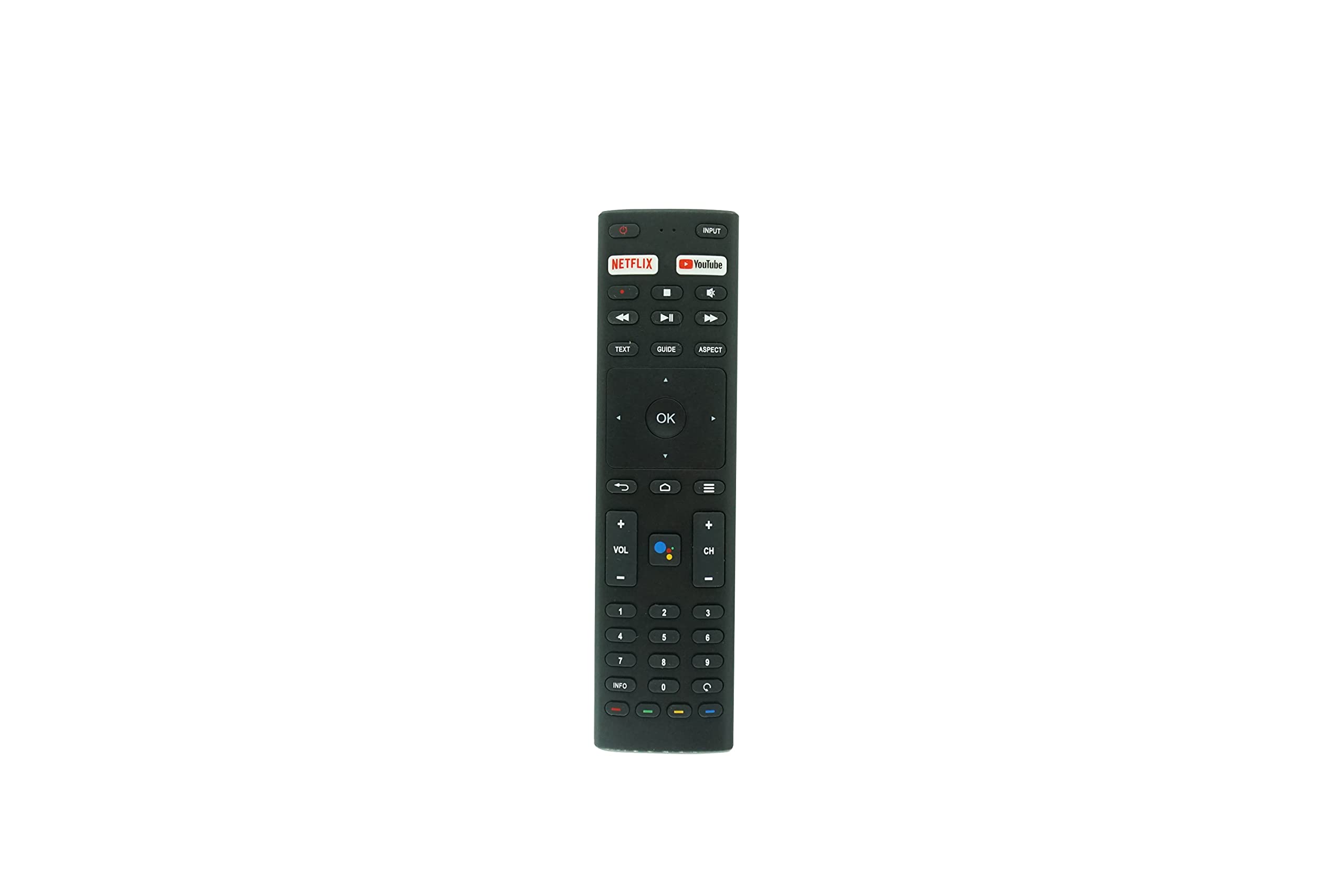 HCDZ Replacement Voice Remote Control for JVC LT-50KB607 LT-55KB607 LT-60KB607 LT-65KB608 LT-70KB608 RM-C3368 Smart 4K UHD LED HDTV Android TV