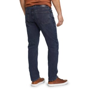 Eddie Bauer Men's H2Low Flex Jeans - Straight, Slate Blue, 32W x 30L