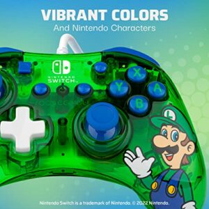 PDP Rock Candy Wired Controller for Nintendo Switch/ Lite/ OLED - Luigi Lime