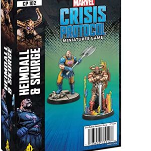 Atomic Mass Games Marvel: Crisis Protocol Heimdall & Skurge Character Pack - Guardians of Asgard Unite! Tabletop Superhero Game, Ages 14+, 2 Players, 90 Minute Playtime, Made