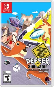 deeeer simulator: your average everyday deer game nintendo switch