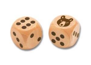 yukon salon bear dice set