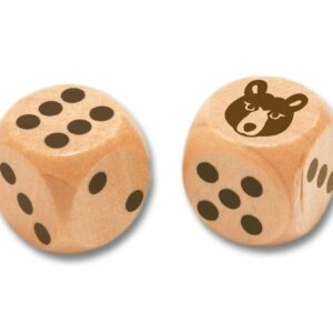 Yukon Salon Bear Dice Set