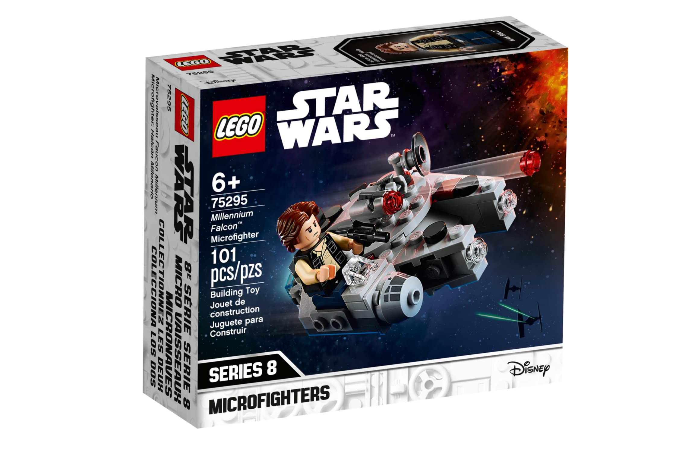 LEGO Star Wars Millennium Falcon Microfighter Building Toy Set;; Awesome Construction Toy for Creative Kids