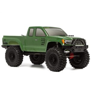 Axial RC Truck 1/10 SCX10 III Base Camp 4WD Rock Crawler Brushed RTR (Batteries and Charger Not Included), Green, AXI03027T2