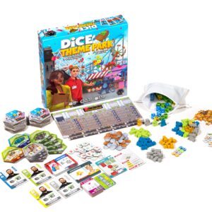 Alley Cat Games Dice Theme Park Blue