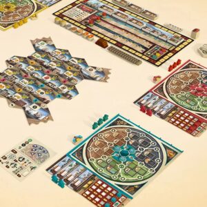 RIO Grande Games ACH Messina 1347 - Strategy Board Game, Rio Grande Games, Ages 14+, 1-4 Players, 90-120 Min