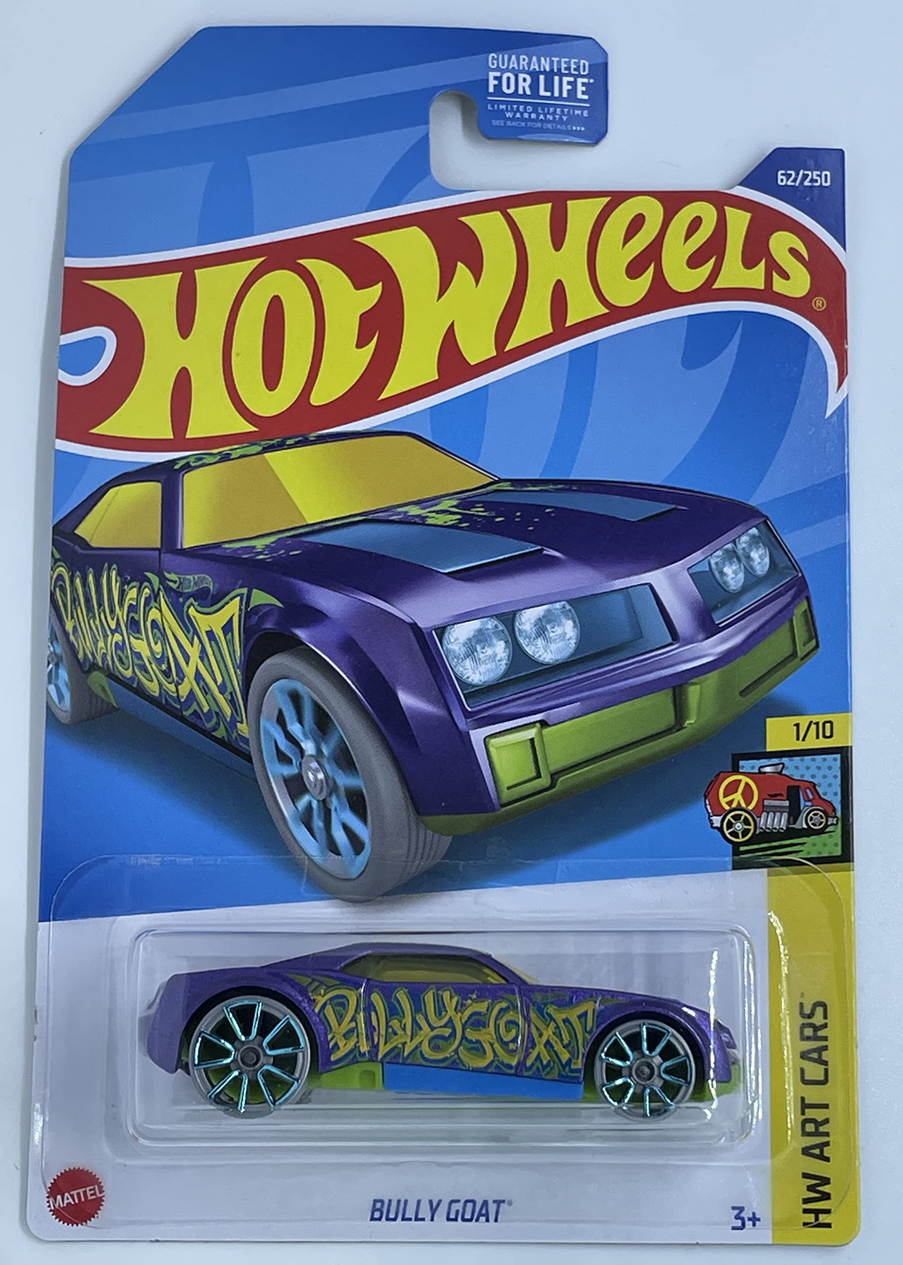 Hot Wheels - Bully Goat - HW Art Cars 1/10 [Purple] 62/250