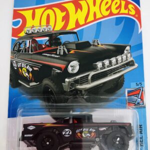 Hot Wheels 2022 - Big-Air Bel-Air - Black - Chevy Bel Air - 5/5