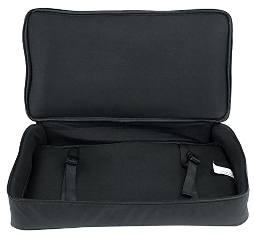 Rockville MCB22 Gig Bag Case 4 DJ/MIDI/Keyboard Controllers/Guitar Pedal Board,Black,23” x 12” x 4”