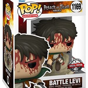 Funko Pop 1169 Battle Levi Attack On Titan Exclusive