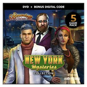 Legacy Games Amazing Hidden Object Games for PC: New York Mysteries (5 Game Pack) - PC DVD with Digital Download Codes