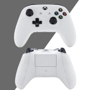 ECHZOVE Xbox Series X/S Controller Silicone Cover Case, Rubber Skin for Xbox Series X/S Controller - Clear