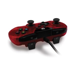 Hyperkin X91 Ice Wired Controller for Xbox Series X | S/Xbox One/Windows 10/11 - Officially Licensed By Xbox (Ruby Red)