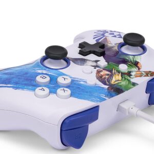 PowerA Enhanced Wired Controller for Nintendo Switch - Master Sword Attack Zelda Link