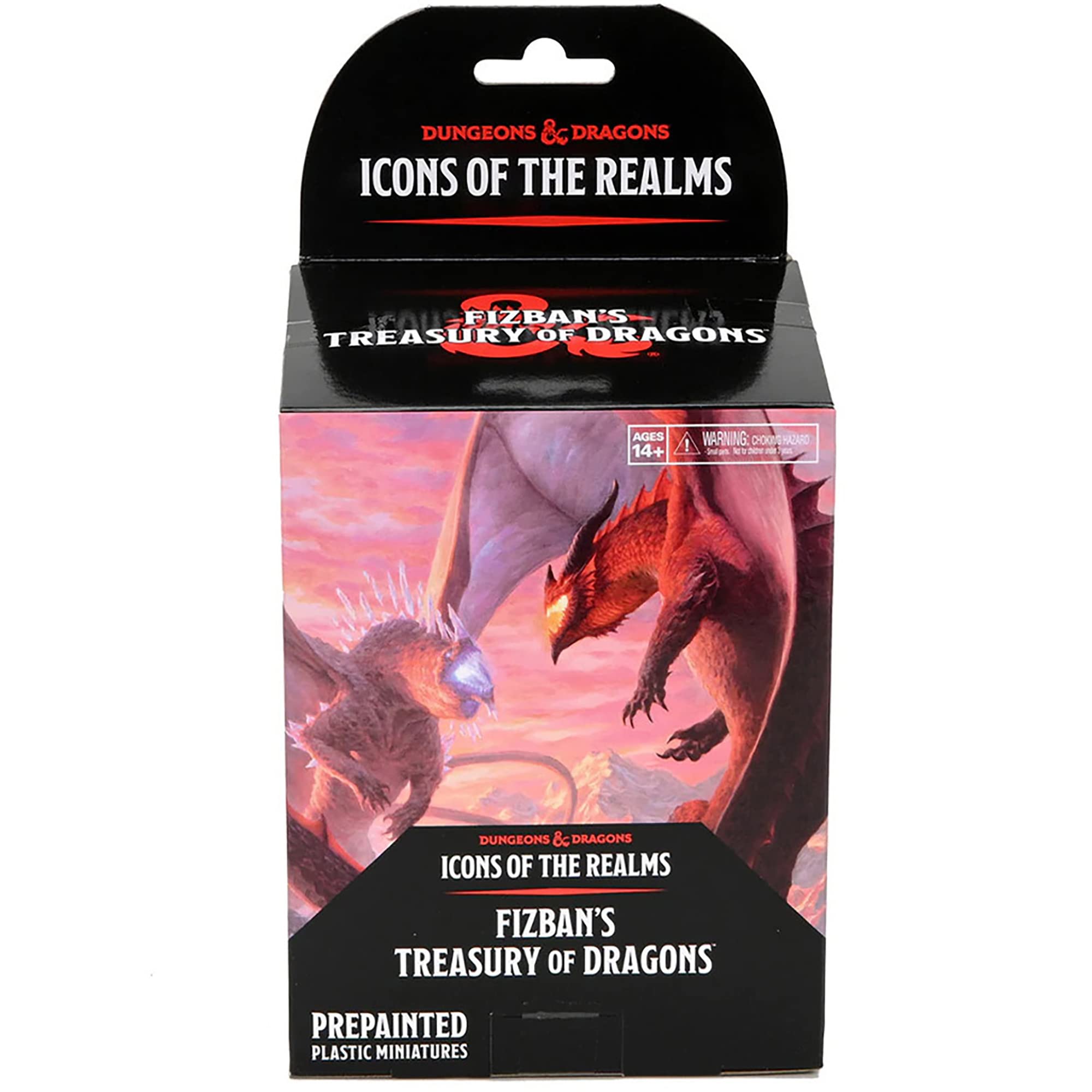 WizKids D&D Icons of The Realms: Fizban's Treasury of Dragons - Booster (Set22) - Contains 4 Miniatures, Pre-Painted, Pre-Assembled, Dungeons & Dragons