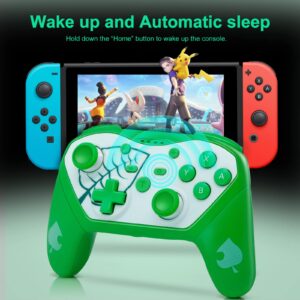 Switch Controller,Wireless Pro Controller for Switch/Switch Lite/OLED with Hardshell Carry Case, Switch Remote Gamepad with Joystick,NFC,Home Wake-Up,Support Gyro Axis,Turbo and Dual Vibration