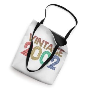 Vintage 2002 21 Years Old For Men And Women 21st Birthday Tote Bag