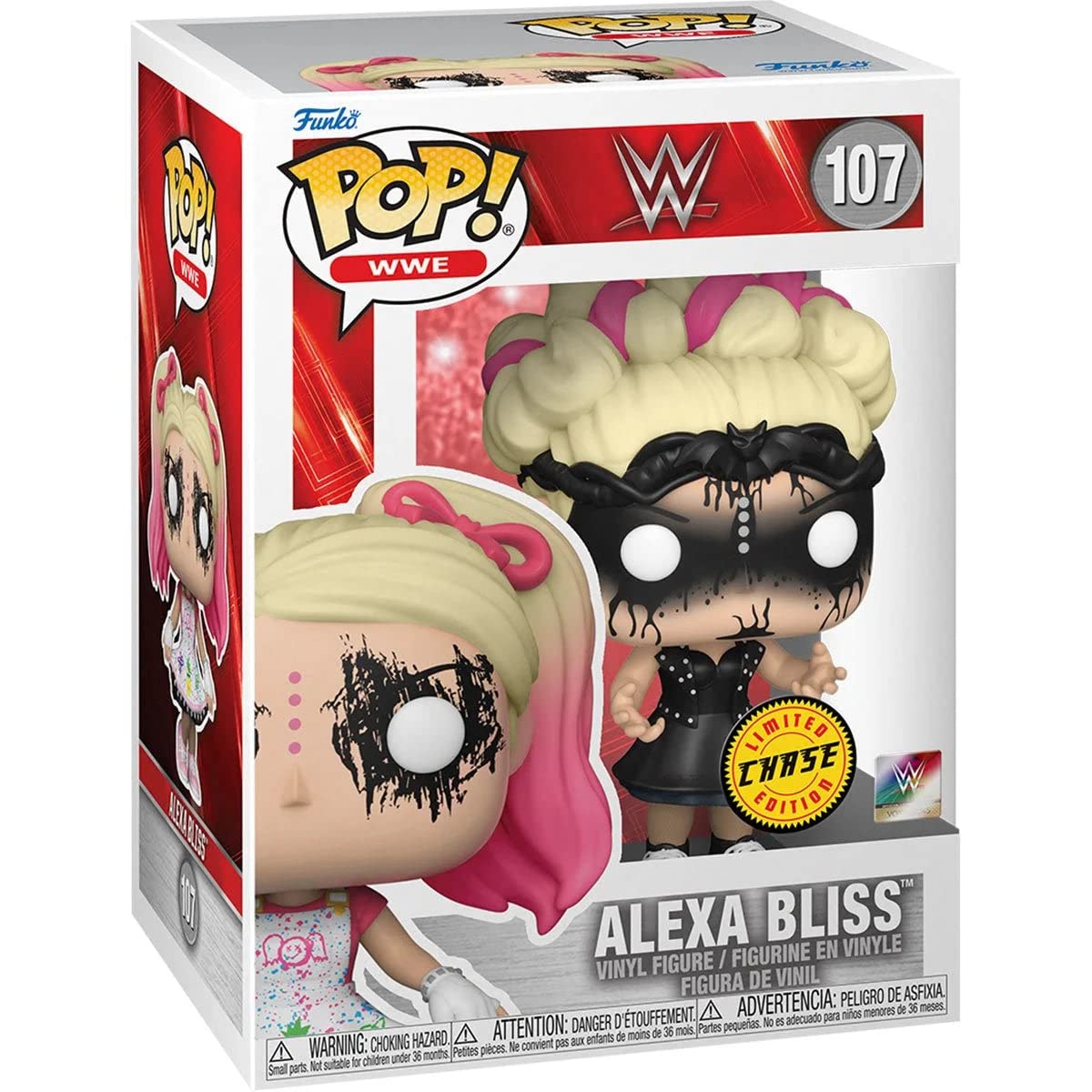 Funko Pop! WWE: Alexa Bliss - Wrestle Mania 37 Bundled with EcoTEK Pop Protector