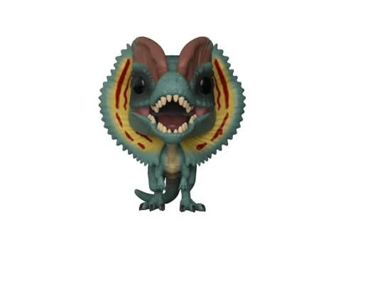 Funko Pop! Movies Jurassic Park Dilophosaurus GITD Jurassic World Exhibition Exclusive Figure #550