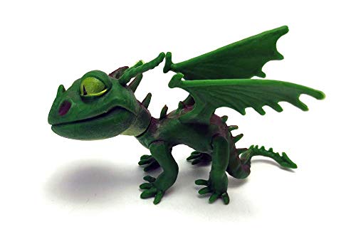 Toysvill Dragons (Set 8 pcs) - Mini Action Figures: Toothless (Night Fury), Deadly Nadder, Gronckle, Hideous Zippleback, Hotburple, Monstrous Nightmare, Terrible Terror