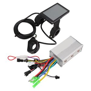 kadimendium electric motor controller kit, easy install heat dissipation reliable 24/36/48v 350w motor controller for electric