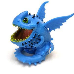 Toysvill Dragons (Set 8 pcs) - Mini Action Figures: Toothless (Night Fury), Deadly Nadder, Gronckle, Hideous Zippleback, Hotburple, Monstrous Nightmare, Terrible Terror