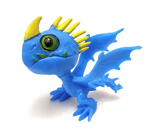 Toysvill Dragons (Set 8 pcs) - Mini Action Figures: Toothless (Night Fury), Deadly Nadder, Gronckle, Hideous Zippleback, Hotburple, Monstrous Nightmare, Terrible Terror