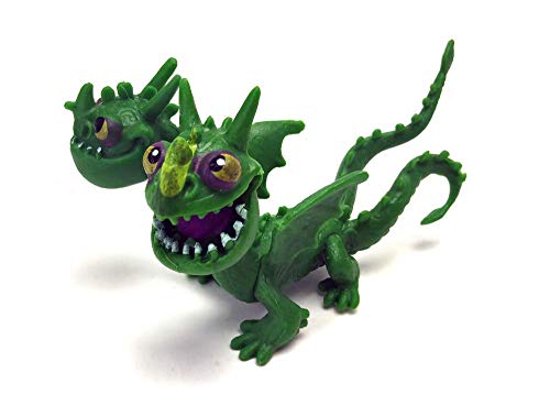 Toysvill Dragons (Set 8 pcs) - Mini Action Figures: Toothless (Night Fury), Deadly Nadder, Gronckle, Hideous Zippleback, Hotburple, Monstrous Nightmare, Terrible Terror