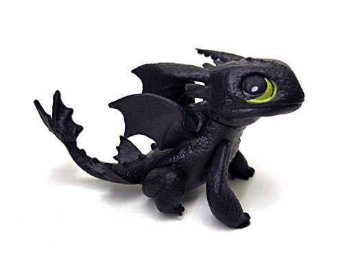 Toysvill Dragons (Set 8 pcs) - Mini Action Figures: Toothless (Night Fury), Deadly Nadder, Gronckle, Hideous Zippleback, Hotburple, Monstrous Nightmare, Terrible Terror