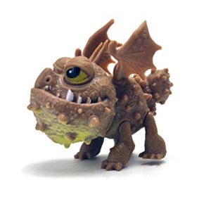 Toysvill Dragons (Set 8 pcs) - Mini Action Figures: Toothless (Night Fury), Deadly Nadder, Gronckle, Hideous Zippleback, Hotburple, Monstrous Nightmare, Terrible Terror