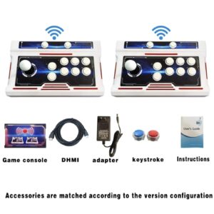 Wireless Pandora Box 50S 26800 in1 Bluetooth 3D Arcade Games Console 1-4 Player