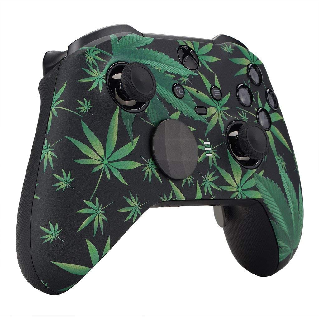 "420 Black" Anti-recoil Smart Rapid Fire Custom Modded Controller Compatible with Xbox One Elite MASTER MOD for All Major Shooter Games