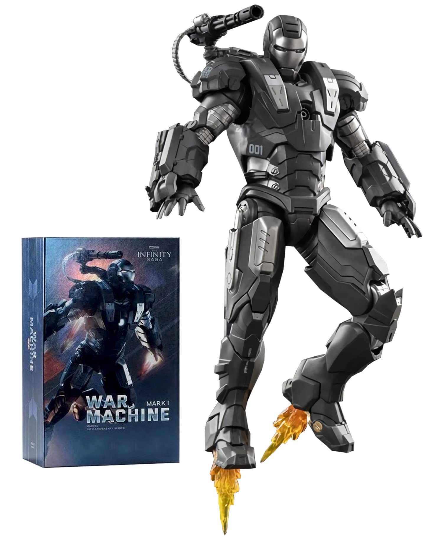 OVONNI 7 Inch War Machine Mark 1 Collectible Action Figure Exquisite Painting 20 Joints Movable Model (1/10 Scale)