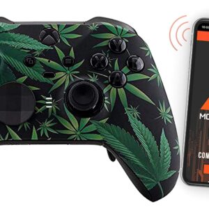 "420 Black" Anti-recoil Smart Rapid Fire Custom Modded Controller Compatible with Xbox One Elite MASTER MOD for All Major Shooter Games