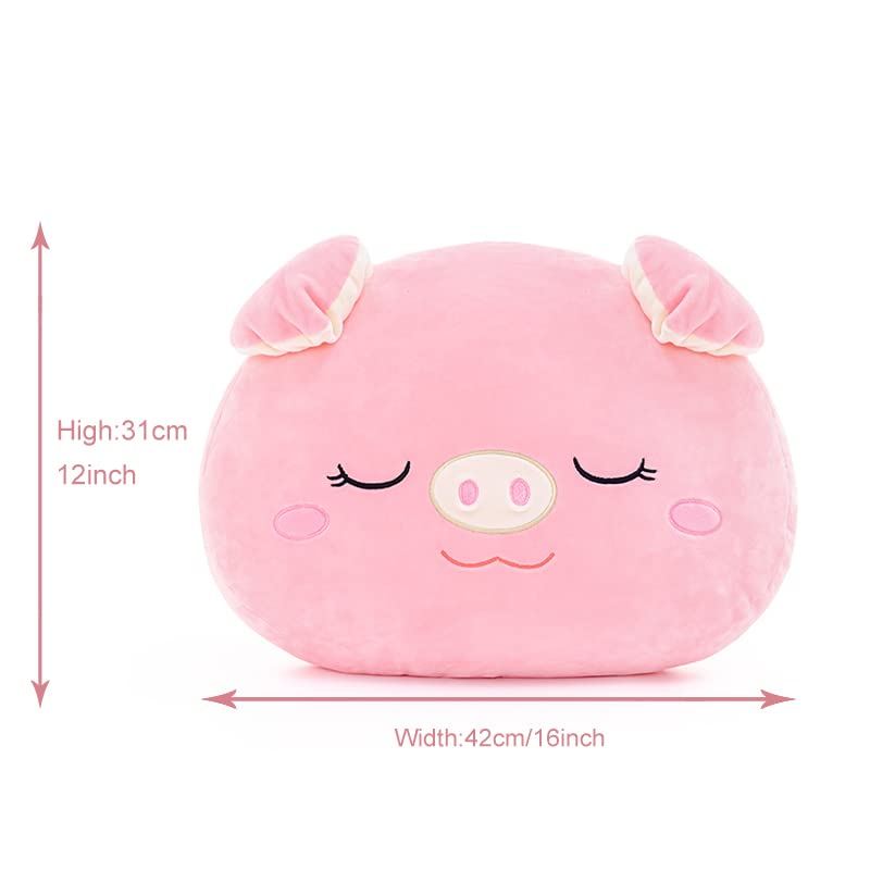 Lazada Pig Pillow Plush Toys Soft Toy Girls Gifts for Toddler Pink 15 Inches