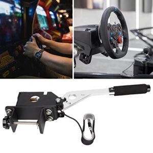 USB Handbrake with Clamp,PC USB SIM Handbrake,Professional Gaming Peripherals for Logitech G27 G25 G29 T500 T300 FANATECOSW LFS DIRT RALLY Racing Games