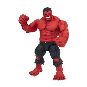 Diamond Select Toys Marvel Select Red Hulk 9-Inch Action Figure (Red)