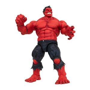 Diamond Select Toys Marvel Select Red Hulk 9-Inch Action Figure (Red)