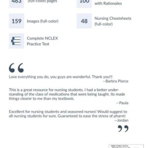 NURSING.com Comprehensive NCLEX® Review Book: Includes NextGen Content and Complete NCLEX® Practice Test, 2e: (2023 NCLEX® test plan, full-color, ... questions + answers + nursing cheat sheets)