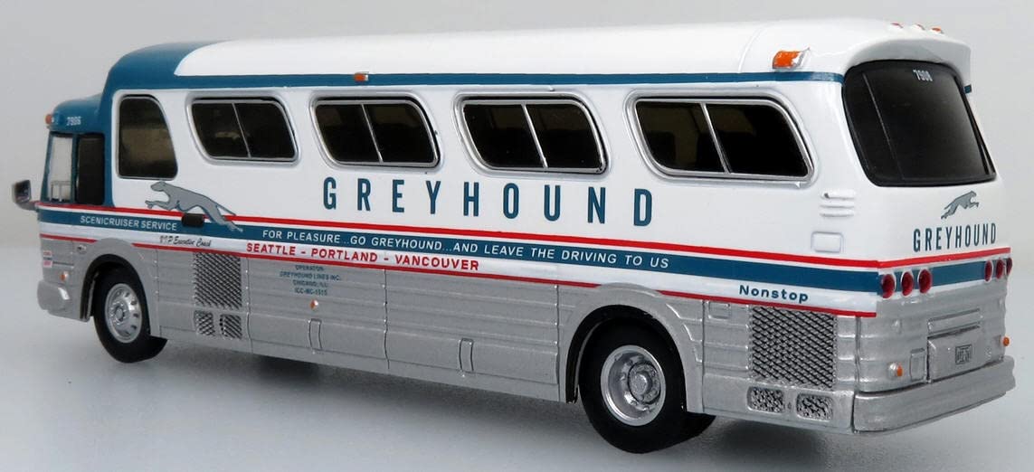 GM PD4107-Buffalo Coach Greyhound 1:87-HO Scale Iconic Replicas New in The Box