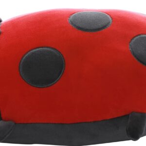 Cute 15.7 Inch Ladybug Stuffed Animals,Ladybird Plush Toys Pillow Anime Lady Beetle Plushie Hugging Pillow Ladybug Doll Gift for Kids and Lovers in Birthday, Christmas, Valentine's Day...