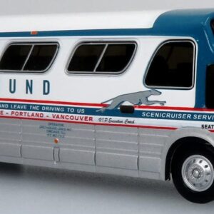 GM PD4107-Buffalo Coach Greyhound 1:87-HO Scale Iconic Replicas New in The Box