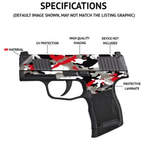 MightySkins Skin Compatible with Ruger LCP 380 - HTC Fall | Protective, Durable, and Unique Vinyl Decal wrap Cover | Easy to Apply, Remove, and Change Styles | Made in The USA