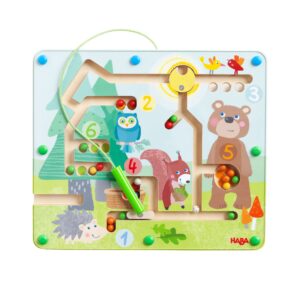 haba forest friends magnetic maze