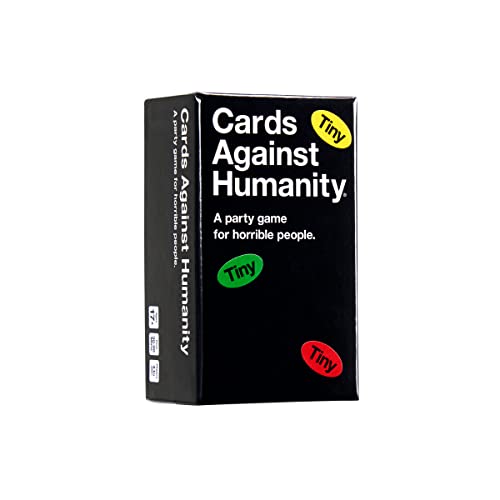 Cards Against Humanity: Tiny Edition • Miniature Main Game with 600 Ridiculously Tiny Cards