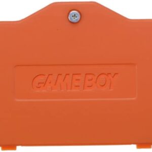 Battery Door Back Cover Case Replacement for Nintendo Gameboy Advance SP GBA SP Console Back Shell (Orange)